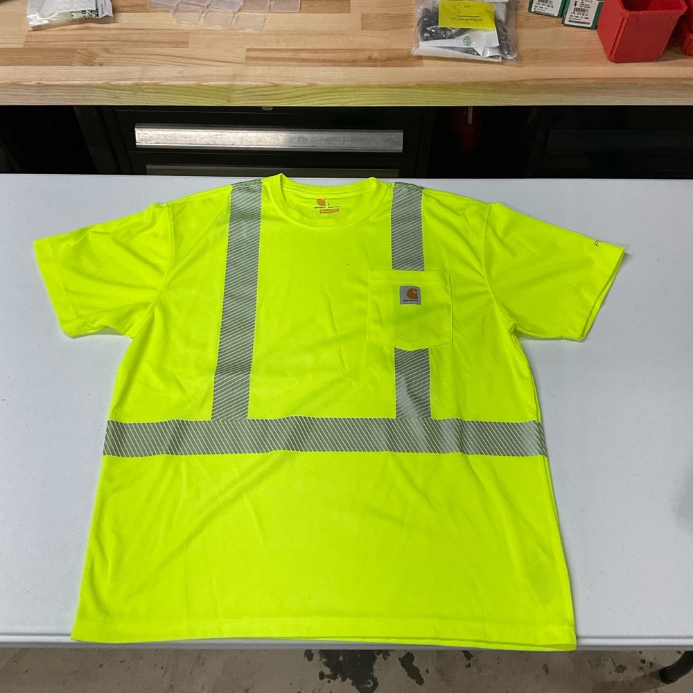 Carhartt Bright Yellow Safety Tee